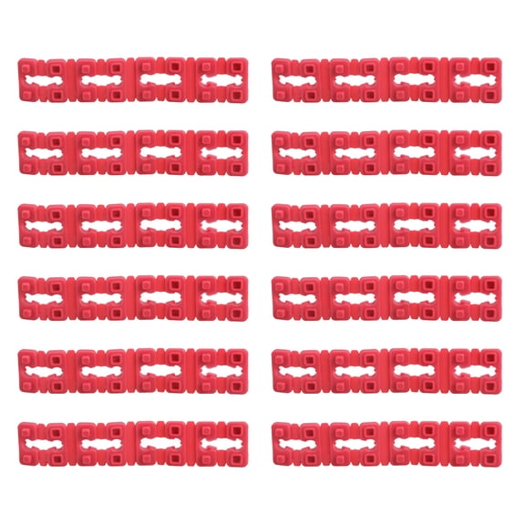 48pcs PVC Outlet Spacers Insulated Socket Shims Strong & Easy to Install Spacers set for Secure Electrical Connection