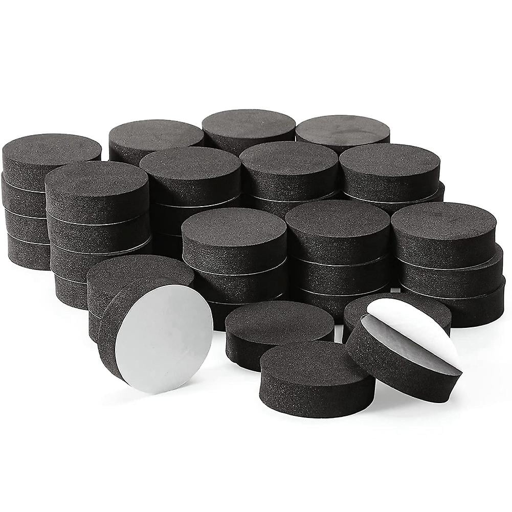 48pcs Plant Pot Feet Risers Natural Rubber Flower Pot Mat Invisible Pot