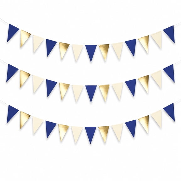 48pcs Rainbow Pennant Banner for Birthday Party Decoration, Classroom Decor: Triangle Bunting Flags in Vibrant Colors, Reusable Polyester Material