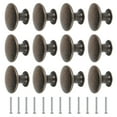 thumbnail image 1 of 48pcs Vintage Drawer Handle Antique Bronze Cupboard Door Pull Knob Round Zinc Alloy Dresser Knob Single Hole Drawer Handle Knob with 12 Screws for Furniture Kitchen Cupboard Closet Wardrobe Decoration, 1 of 1