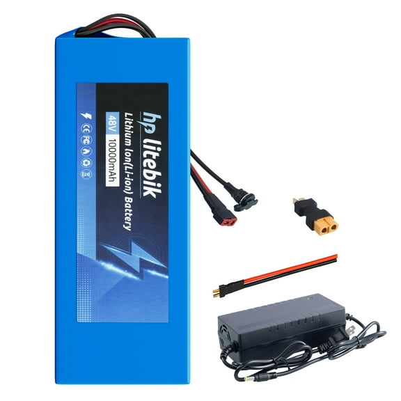 48v 10ah Battery Bicycle 48v Lithium Battery Pack Ebike Battery 750W for Adult Electric Bike