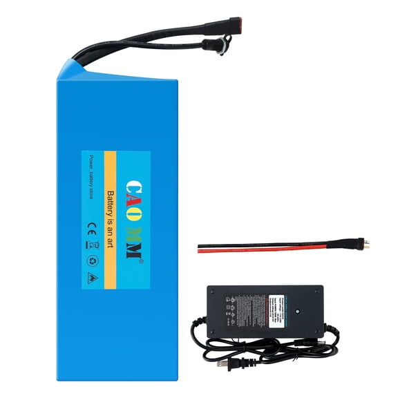 48v 14Ah Battery Lithium Ion Replacement Kit T Plug Bicycle