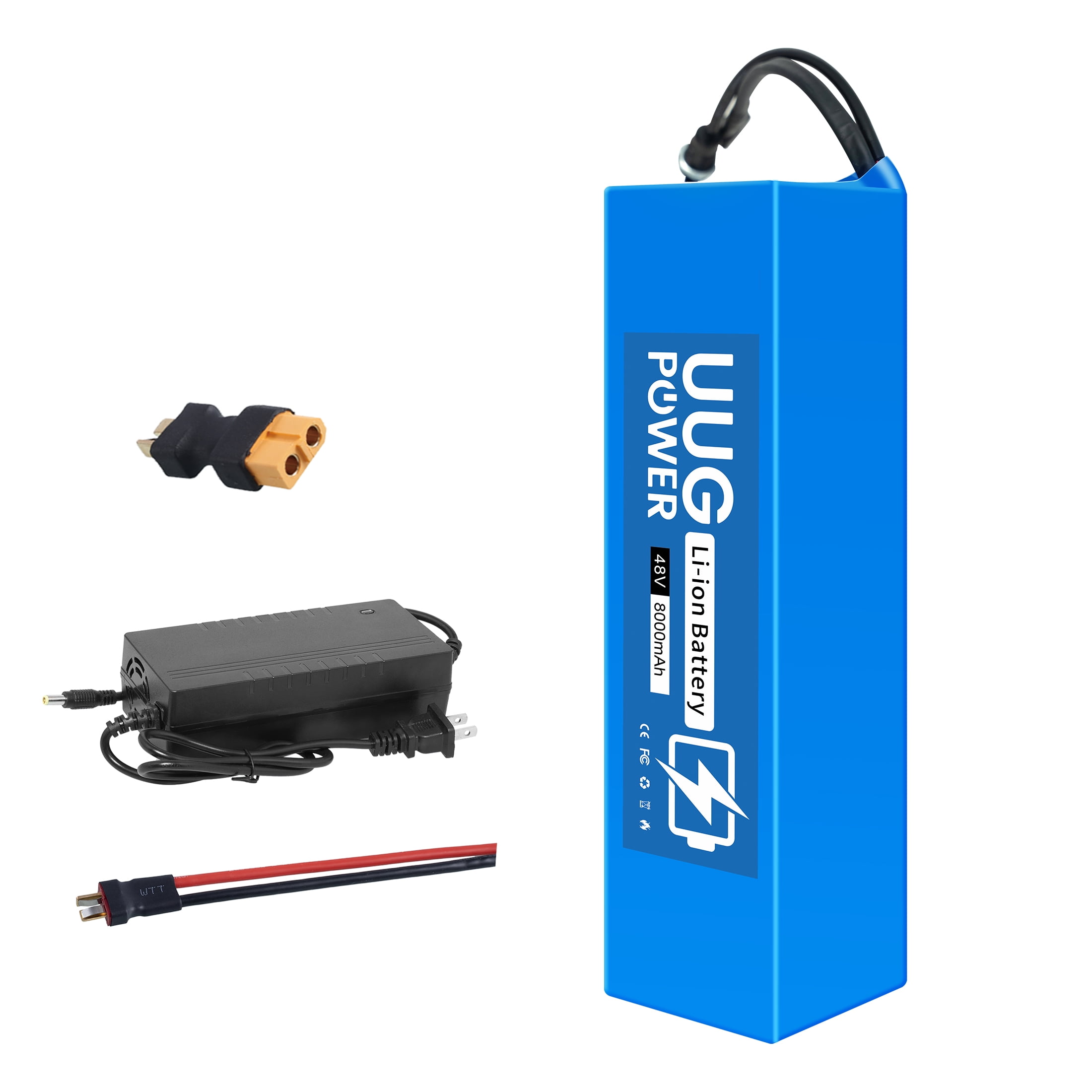 48v 8ah Lithium Ion Battery 750W 48v Battery for Electric Bike Motor Replacement UL2271