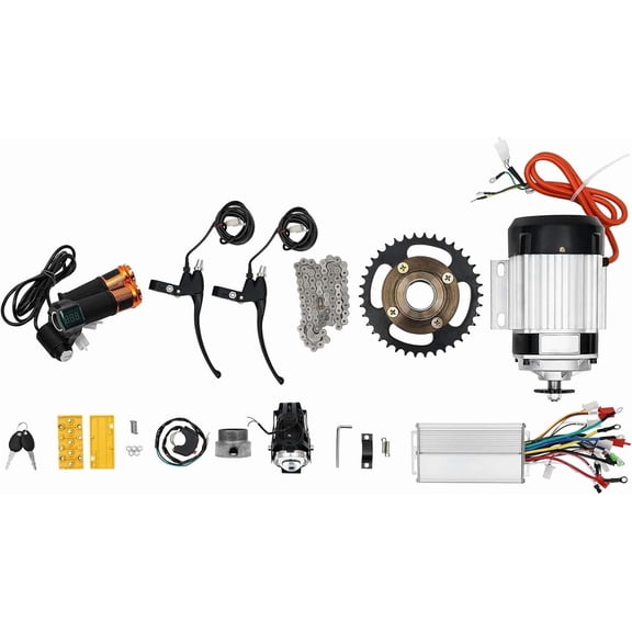 48v Brushless Motor 48v 750w Motor Electric Brushless Motor with Controller for DIY E-Bike, Bicycle, Tricycle, Electric Scooters