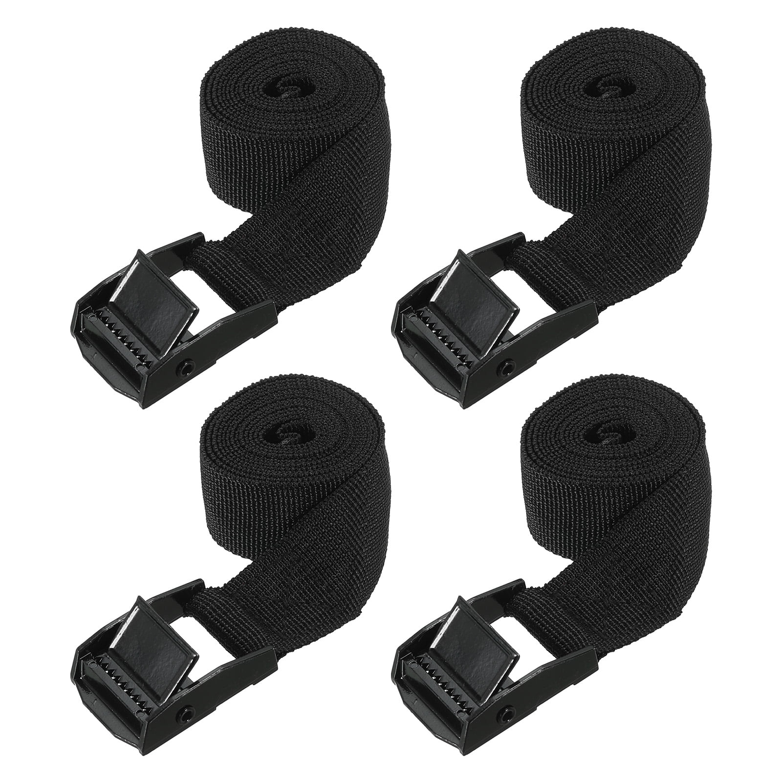 48x1" Tie Down Straps Up to 550lbs, Adjustable Lashing Cinch Strap with