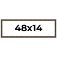 thumbnail image 1 of 48x14 Frame Gold Real Wood Picture Frame Width 1.5 inches | Interior Frame Depth 0.5 inches |, 1 of 8