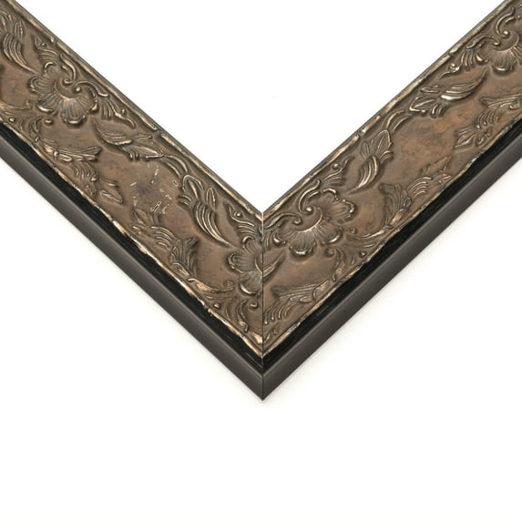 48x14 Frame Silver Real Wood Picture Frame Width 1.75 inches | Interior Frame Depth 0.5 inches |