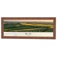 thumbnail image 1 of 48x18 Frame Brown Farmhouse Solid Wood Picture Frame Width 1.5 Inches | Interior Frame Depth 0.5, 1 of 8