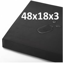 48x18x3“ Outdoor Bench Cushion, Strengthen Waterproof Seat Cushions, High-Density Bench Pad with Anti-Slip Bottom, Outdoor Cushion for Patio Garden Swing Furniture (Grey)