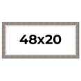 thumbnail image 1 of 48x20 Frame Grey Real Wood Picture Frame Width 2.75 Inches | Interior Frame Depth 0.5 Inches |, 1 of 8