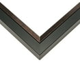 thumbnail image 1 of 48x20 Rustic Brown Real Wood Picture Frame Width 1.25 inches | Interior Frame Depth 0.75 inches |, 1 of 8