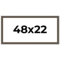 thumbnail image 1 of 48x22 Frame Black Feather Payton Ornate Solid Wood Picture Frame Width 1.75 Inches | Interior Depth, 1 of 8