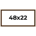 thumbnail image 1 of 48x22 Frame Gold Brown Plein Air Vintage Solid Wood Picture Frame | 1.75 Inches Moulding Width |, 1 of 8