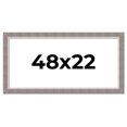 thumbnail image 1 of 48x22 Frame Grey Real Wood Picture Frame Width 2.75 Inches | Interior Frame Depth 0.5 Inches |, 1 of 8