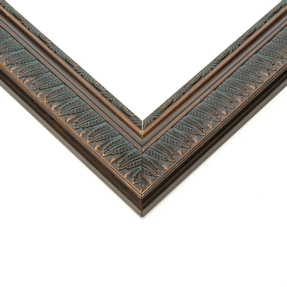 48x22 Harvest Bronze Real Wood Picture Frame Width 1.75 inches | Interior Frame Depth 0.5 inches |