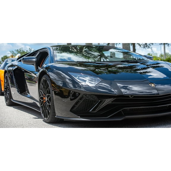 48x24 in Photographic Print Poster Lamborghini Racing Car Fast Luxury