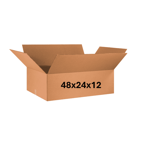 48x24x12 (200 lb strength) | SINGLE CARDBOARD BOX