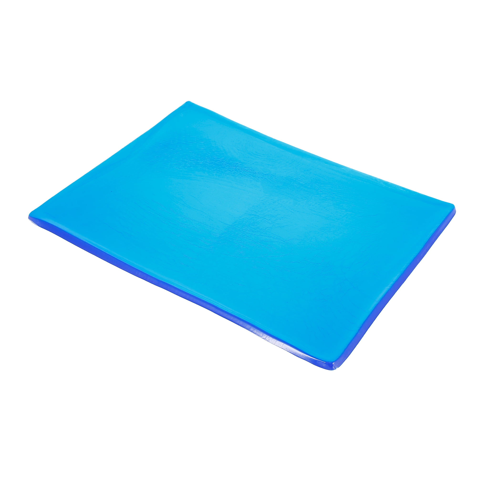 48x35x1cm Blue Motorcycle Seat Gel Pad Shock Absorption Mat Saddle Pad Cushion