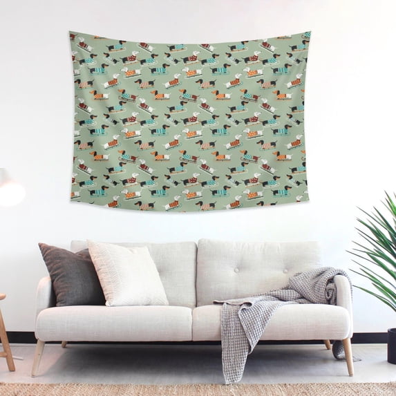 48x36 Inch Rectangle Wall Tapestry for Indoor & Outdoor, Living Room ...