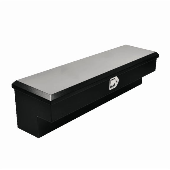 48x8x12.5" Steel Truck Tool Box Pickup Trailer Storage Bed w/Lock