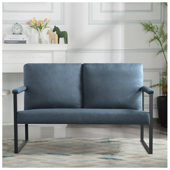 49.2” Metal Frame Loveseat