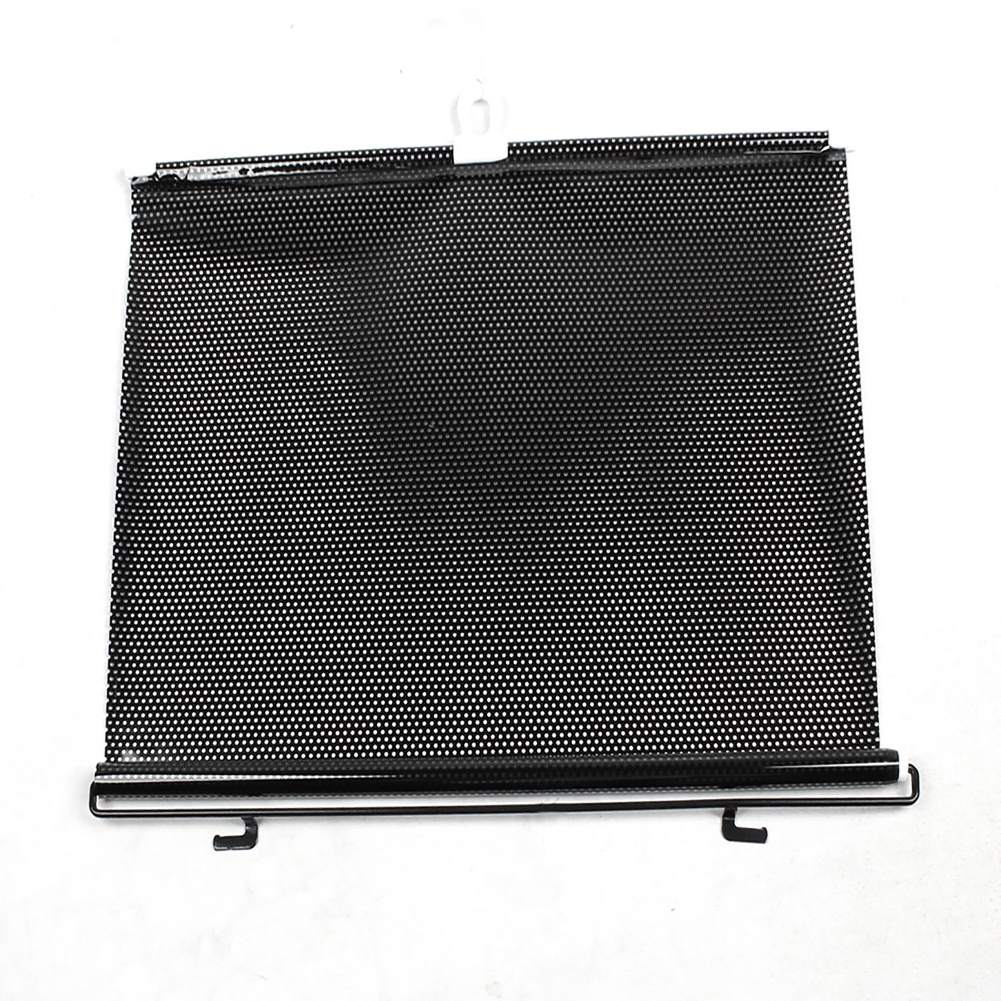 49.2 inch x 17.7 inch retractable car outlet side window sun shade guard roller protector black