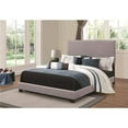 thumbnail image 1 of 49.5 x 76 x 91.75 in. California King Size Upholstered Bed - Gray, 1 of 1