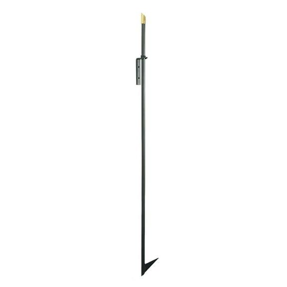 Blow Poke - 48" Black & Brass