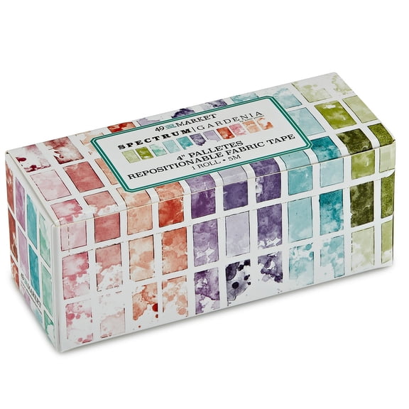 49 And Market Spectrum Gardenia 4" Fabric Tape Roll-Palletes