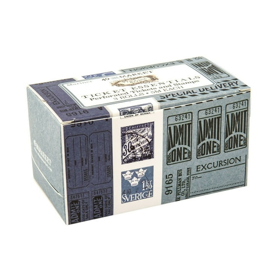 49 And Market Vintage Bits Ticket Essentials-Mariner