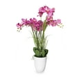 thumbnail image 1 of 49" Artificial Phalaenopsis Pink Orchid in Pot, 1 of 5