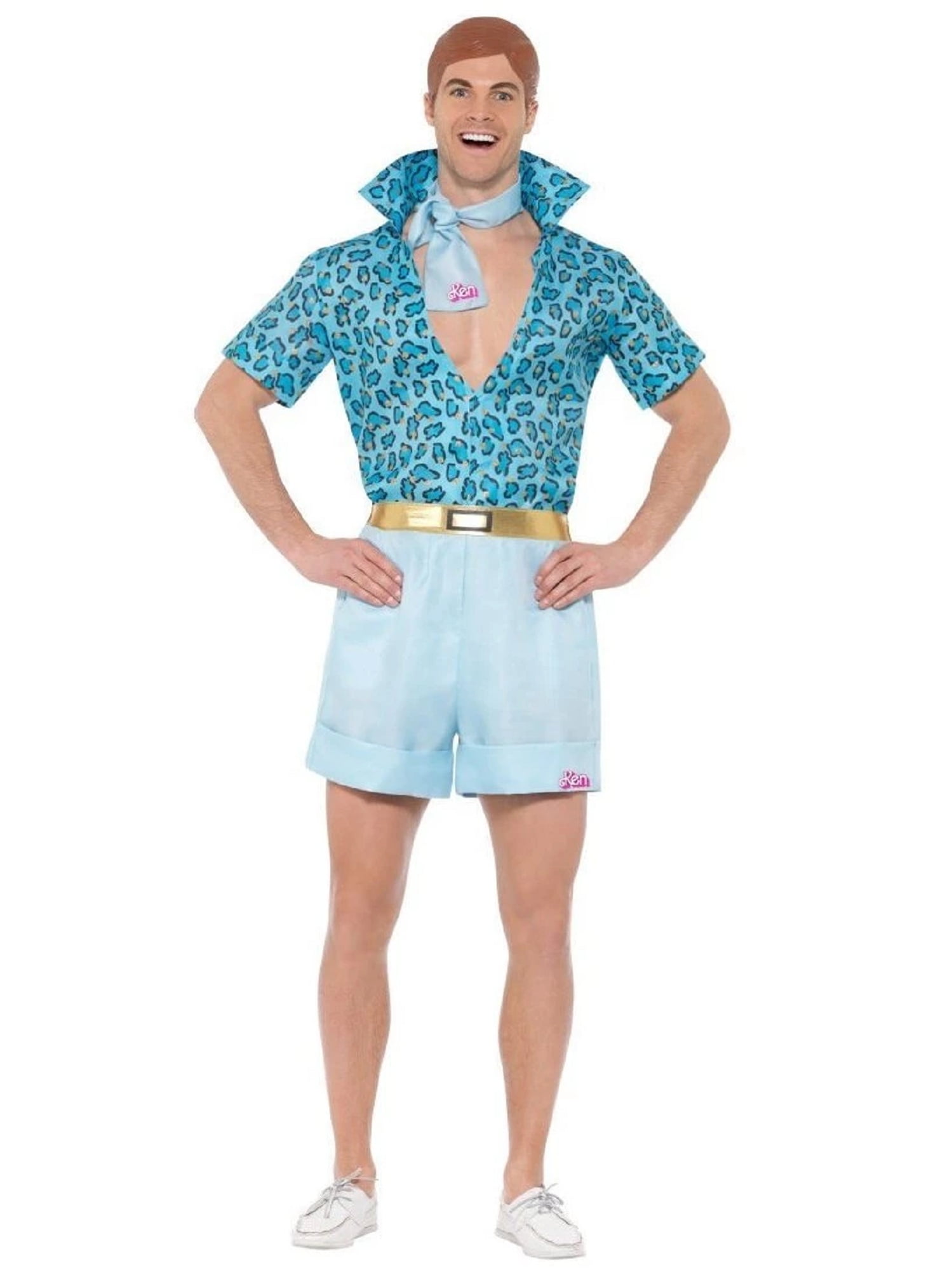 49 Blue and Gold Barbie Safari Ken Male Halloween Costume