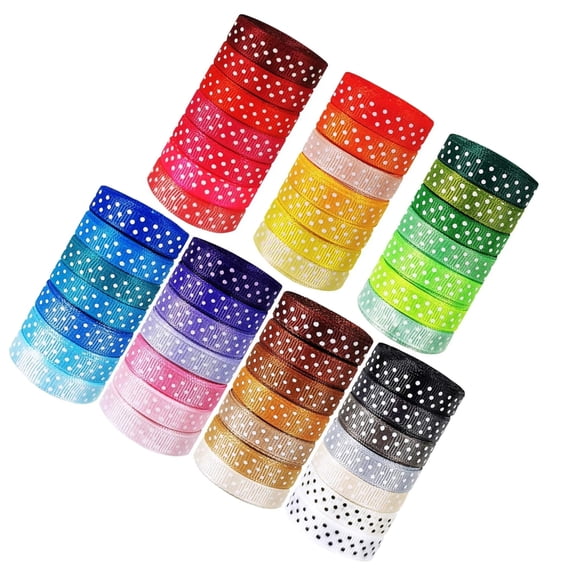 49 Color Silk Ribbon For Crafting Individualized Bows Wrapping Supplies Sewing Projects