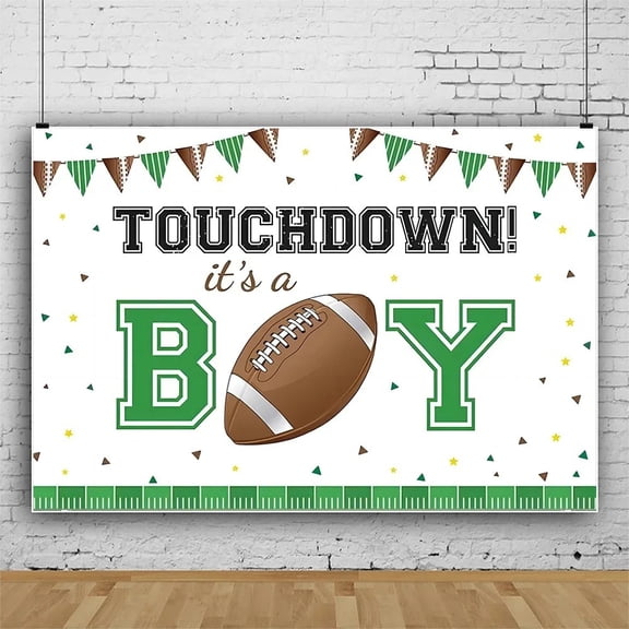 49 Football Birthday Backdrop Sport Rugby Team Photography Background 3x5ft Fans Party Banner Photo Booth Props