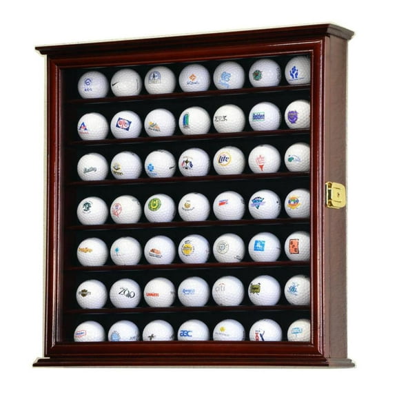 49 Golf Ball Display Case Cabinet