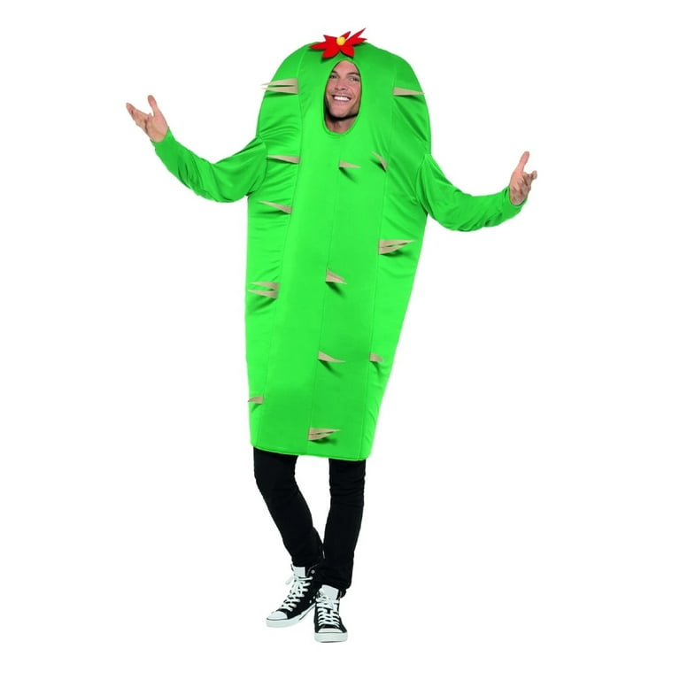 Cactus Costume Adult Green One Size Tabard Cactus Costume Adult Green One Size Tabard