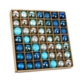 thumbnail image 1 of 49 Pcs Mini Christmas Ornaments for Mini Tree - 1.18" Shatterproof Small Hanging Balls Set for Xmas Holiday Table Wreath Decor (A), 1 of 9