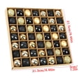 thumbnail image 1 of 49 Pcs Mini Christmas Ornaments for Mini Tree - 1.18" Shatterproof Small Hanging Balls Set for Xmas Holiday Table Wreath Decor (F), 1 of 8