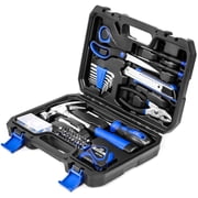 89-Piece Small Home Tool Kit, PROSTORMER General Household Repair Tool Set with Tool Box Storage Case - Great Gift for Beginners
