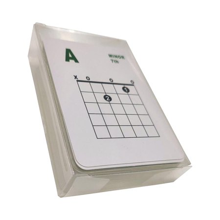 49 Pieces Guitar Chords Card Waterproof A to G Reference Guide Cards for Acoustic and Electric Guitar Guitarists Adult Practice Teach