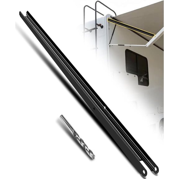 404523 49" RV Awning Inner Drive Arm ,49"x1.75" Aluminum Rail Anti-Rust Awning Pitch Arm Fit for Solera Regal 63" Assemblie