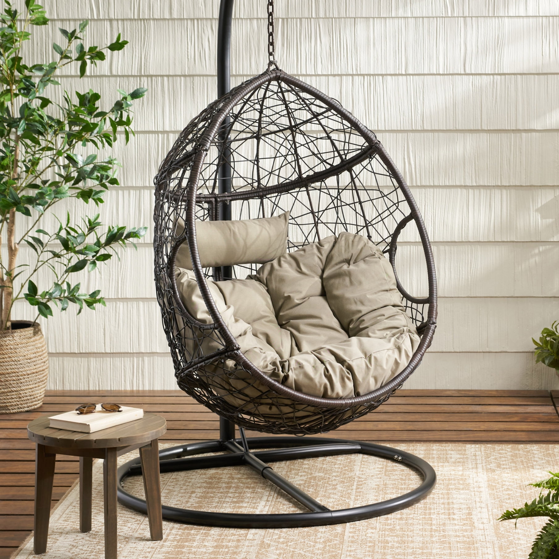 modern egg chair outdoor