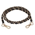 thumbnail image 1 of MINKUROW 49" Synthetic Leather Shoulder Strap Metal Chain Strap Handbag Chains Purse Straps Shoulder Cross Body Bag Replacement Interchangeable, 1 of 7