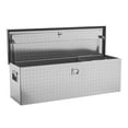 49"X15"X15" Heavy Duty Truck Bed Tool Boxes Aluminum Storage Organizer