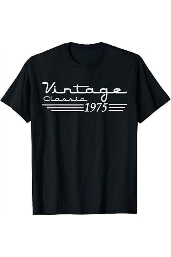49 Year Old Gifts Vintage 1975 49th Men Women 49th Birthday T-Shirt