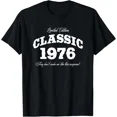 thumbnail image 1 of 49 Year Old Vintage Classic Car 1976 49Th Birthday T-Shirt Unisex S-5XL Hot Trending Shirt, Vintage Birthday Gift, 1 of 3