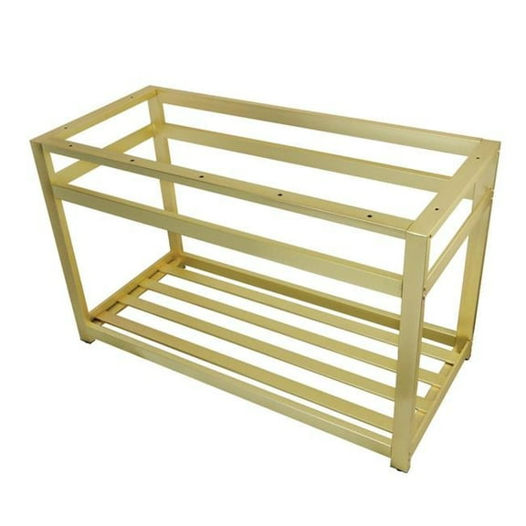 49 x 22 in. Fauceture Steel Console Sink Base, Brushed Brass