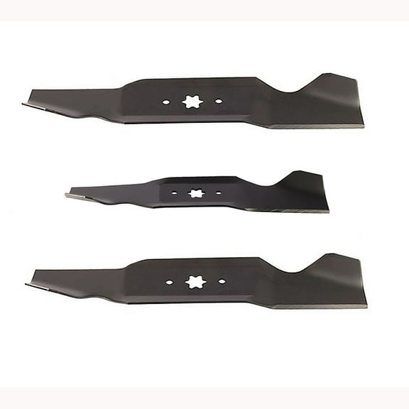 490-110-M113 3 Pc Standard Mower Blade Set Fits MTD