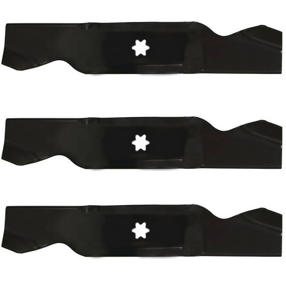 490-110-M113 QTY 3: Lawn Mower Blade
Fits Troy Bilt 13AK79BT011 13AP60TP766