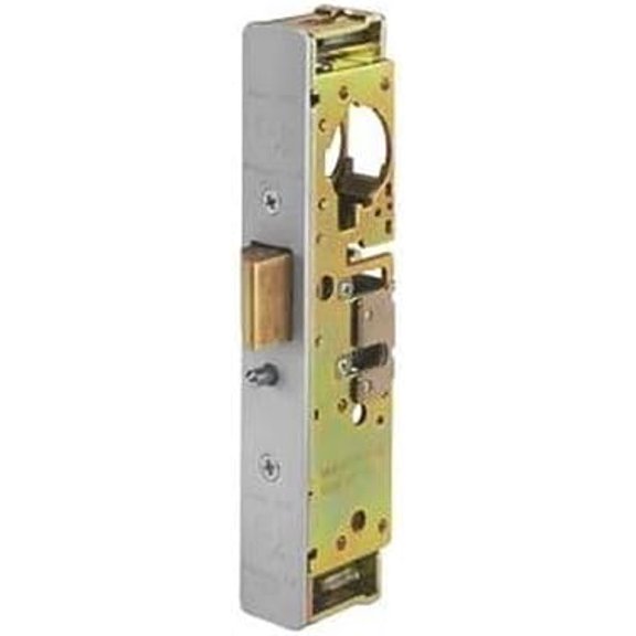 4900 Heavy Duty Deadlatch, Standard Faceplate, 1-1/8" Backset, LH or RHR Handling for Flat 2-5/8" Mortised Strike, Clear Anodized$$Tools & Hardware Other